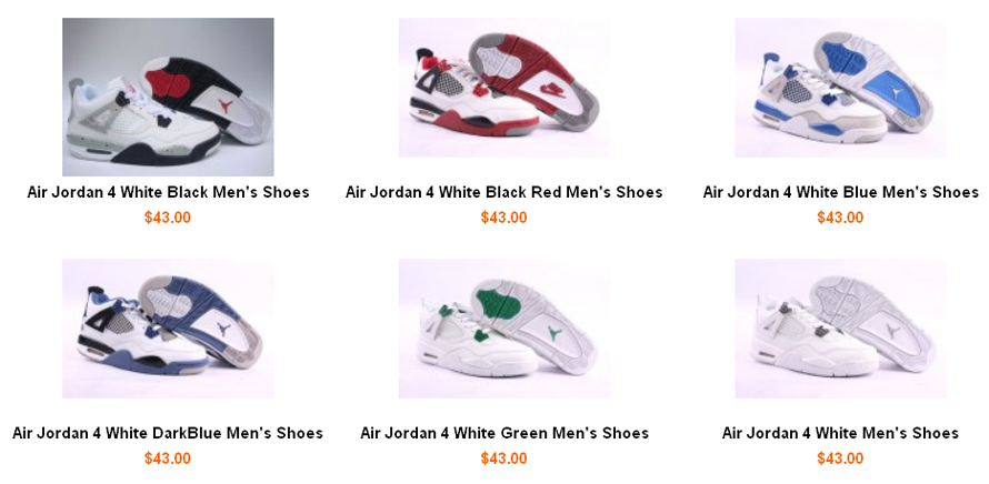cheap Jordan Retro 4